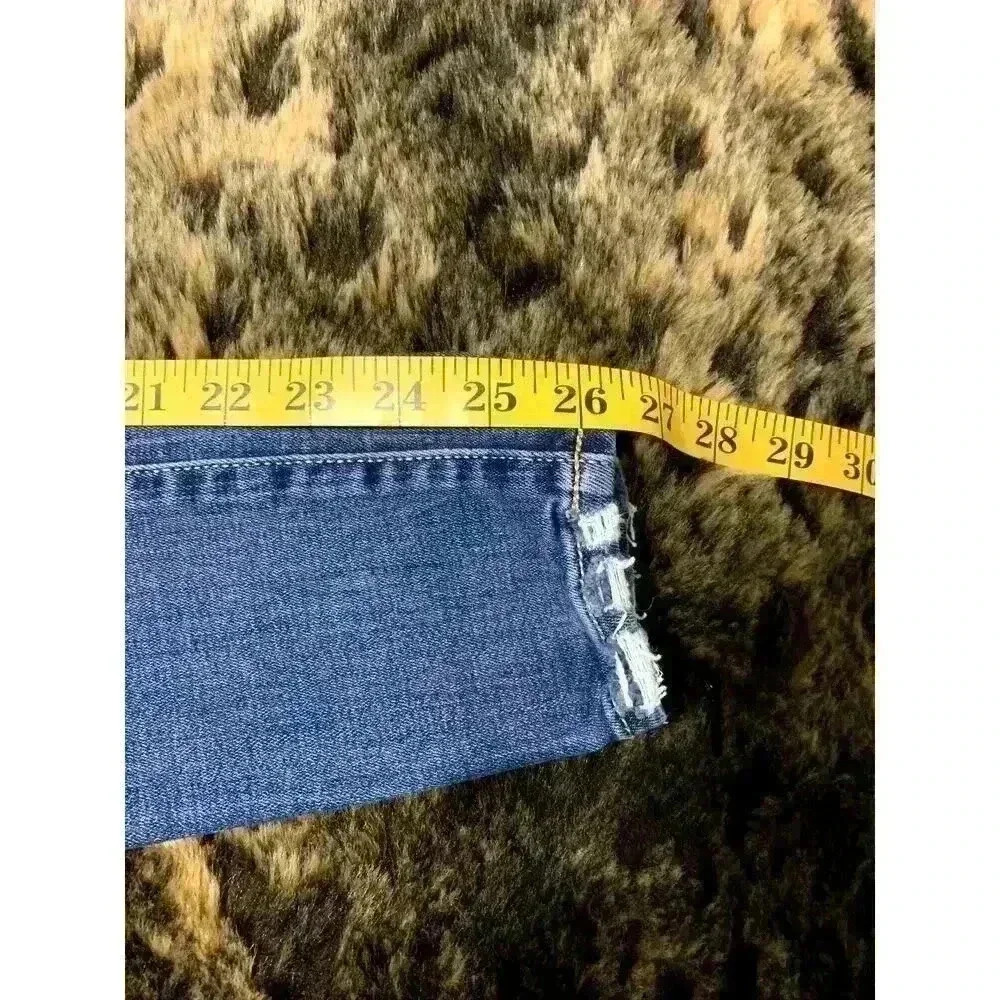 BKE Jeans Women's 26 Victoria Universal Fit Mid Rise Skinny Distressed pocket - Picture 6 of 9